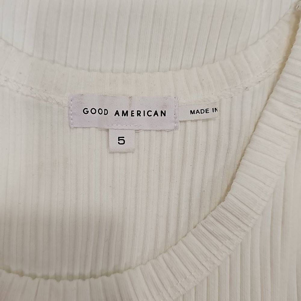 *sold*Good American Chunky Ribbed Tank Sz 5 /2XL - Picture 2 of 10